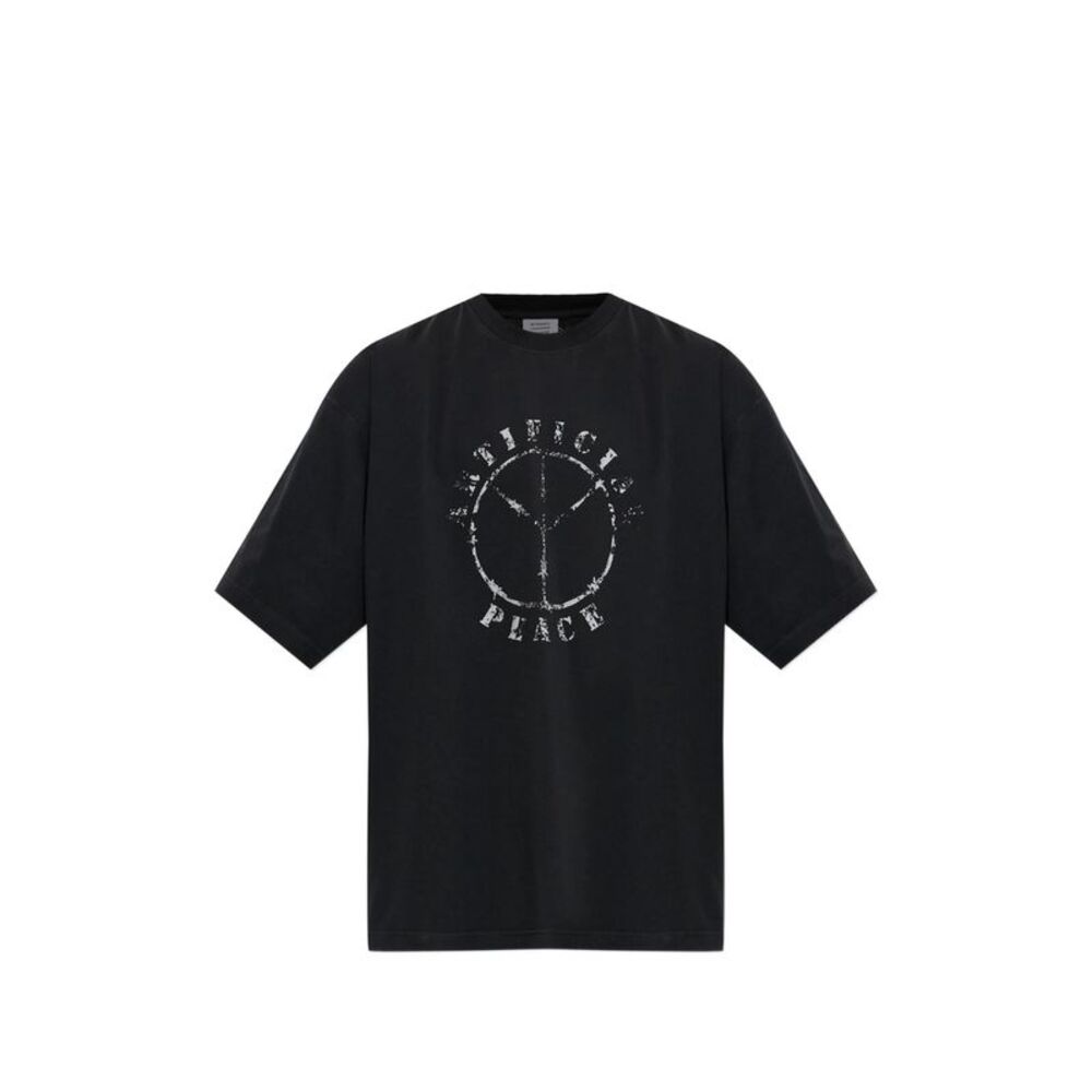 Vetements Black T-Shirts & Vests - T-Shirts Men